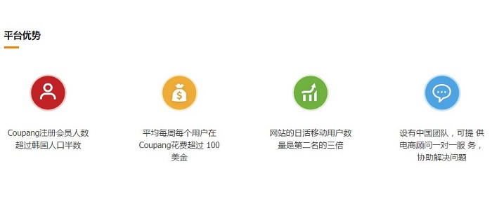 Coupang平台优势 Coupang平台优势