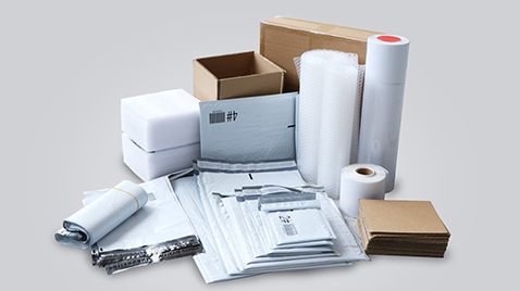 The right packing materials will keep the
parcel intact