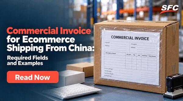 Commercial Invoice for Ecommerce Shipping From China: Required Fields and Examples